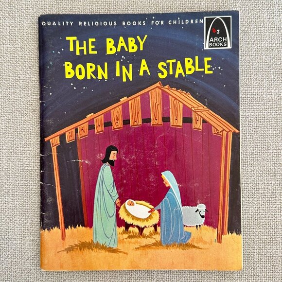 The Baby Born in a Stable Children’s Christmas Book - Picture 8 of 11